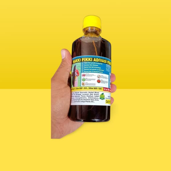 Hakki pikki adivasi hair oil